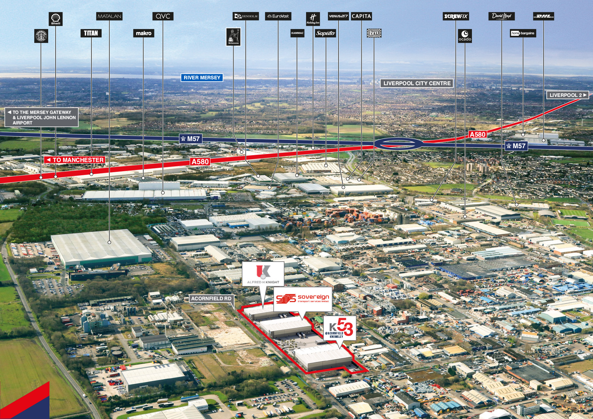 Acornfield Industrial Park Knowlsey New Industrial Units to Let
