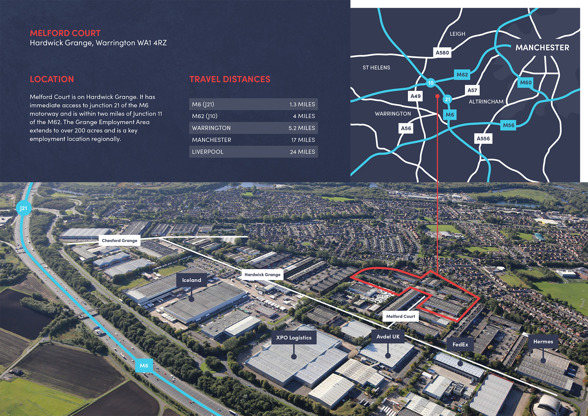 Melford Court Warrington Industrial Warehouse To Let